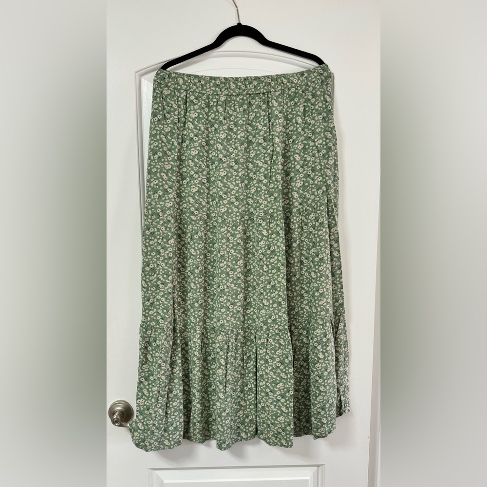 Floral Maxi Skirt